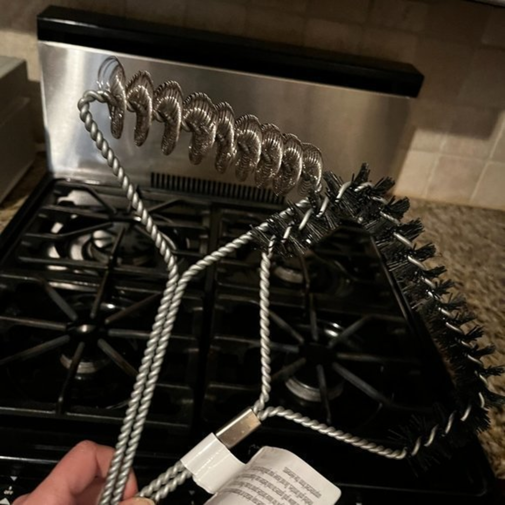 Grill Brushes - One‎ Nylon and One Coiled (New from Our Table)